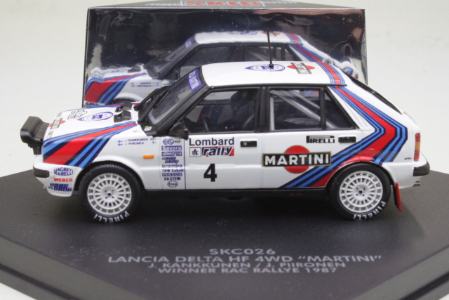 Lancia Delta HF 4WD, RAC 1987, J.Kankkunen, no.4 [SKC026 (#L
