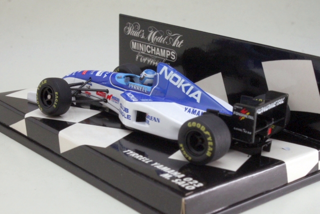 Tyrrell Yamaha 023, F1 1995, M.Salo, no.4 SIGNED [430950004-S (#H