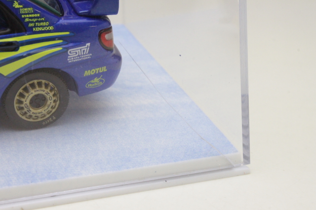 Miniature Subaru Impreza WRC 2003 Rallye Suède Makinen IXO 1/43 Lindström