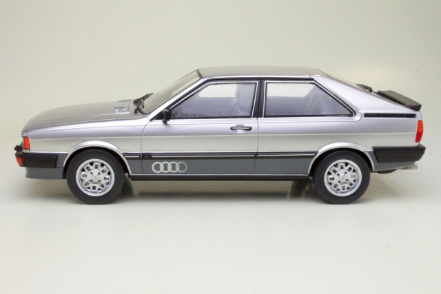 Miniature Audi Coupe GT 1980 Argentée - Échelle 1/43?, Marque Model Car, Neuve