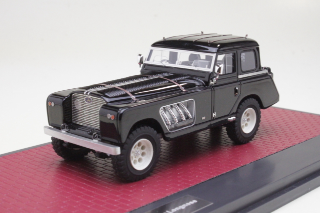 Land Rover 109 Bell Aurens Longnose 2008 - Modellino Matrix 1:43 Resina Nera MX51208-014