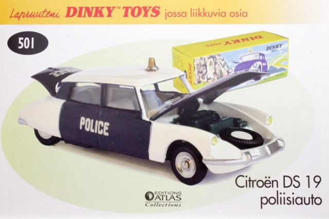 Citroen DS19 Police [2267027_DINKY-501] - 24,95€ : Automodels