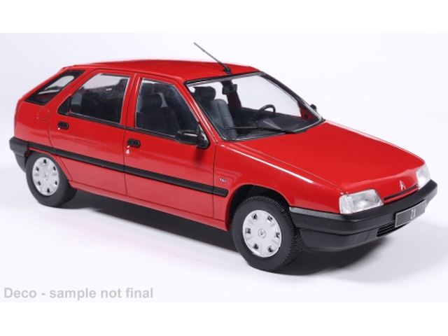 Citroen ZX 1991, red [WB124279] - 30,35€ : Automodels, Scale models