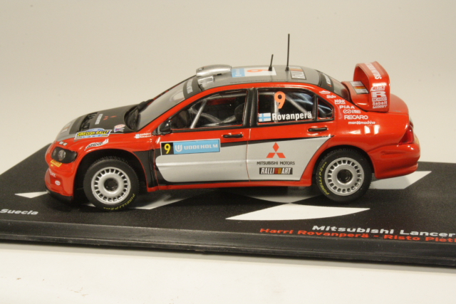 ミニカー Mitsubishi Lancer WRC Swedish Rally 2005 ミニカー