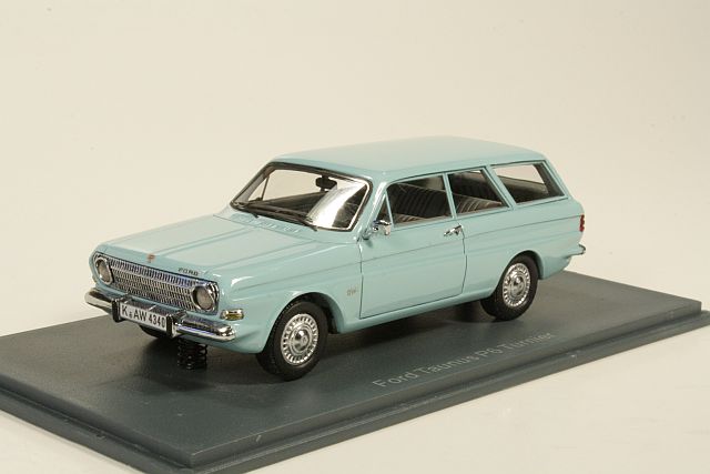 Ford Taunus 12M P6 Turnier 1966, light blue [NEO44340] - 54,95