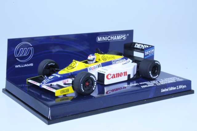 Williams Honda FW10, Australia 1985, K.Rosberg, no.6 [400850006