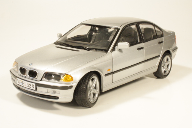 BMW 328i 1998, silver [WEL19833W] - 33,95€ : Automodels, Scale models