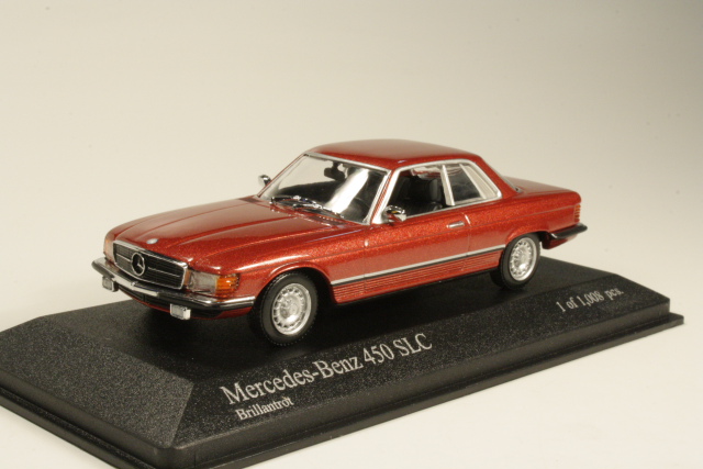 Mercedes 450SLC (R107) 1974, red [430033427] - 43,95€ : Automodels