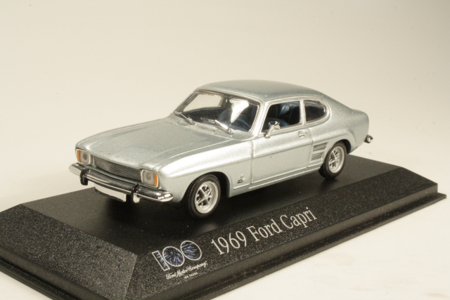 Ford Capri Mk1 1969, silver [CAPRI-100] - 34,95€ : Automodels