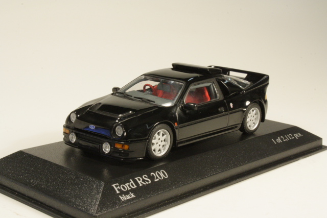 Ford RS200 1986, black [430080270] - 39,95€ : Automodels, Scale models