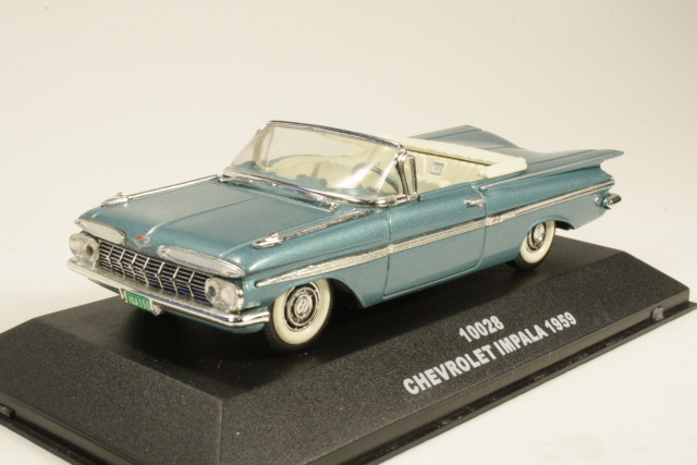 Chevrolet Impala Cabriolet 1959, light blue [SUN10028] - 36,95