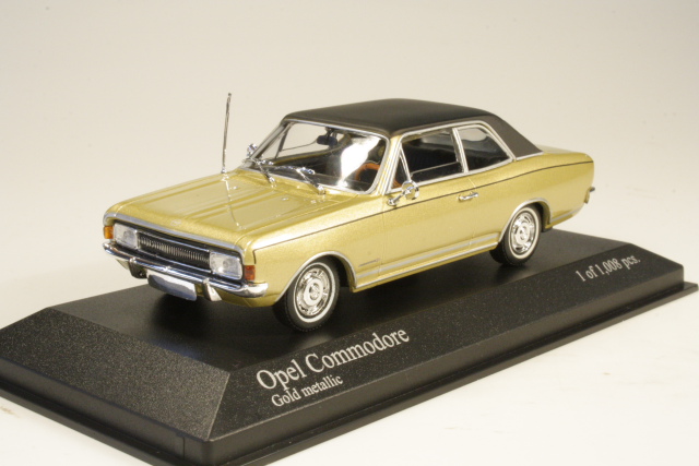 OPEL COMMODORE A dark red 1966 1/43 MINICHAMPS * Cena, Opinie