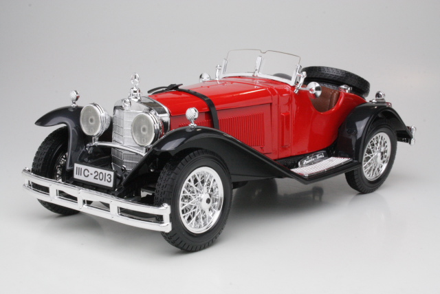 Mercedes SSK 1928, red [BB12045R] - 34,95€ : Automodels, Scale models