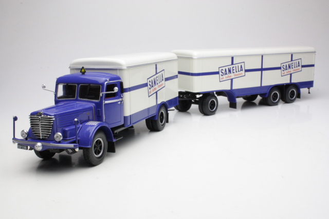 Bussing 8000 S13 + Trailer Sanella, blue/white [499079940] - 74,95