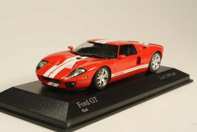 Ford GT 2005, red [400084200] - 44,95€ : Automodels, Scale models
