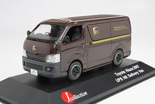 Toyota Hiace 2007 "UPS", tummanruskea - Sulje napsauttamalla kuva