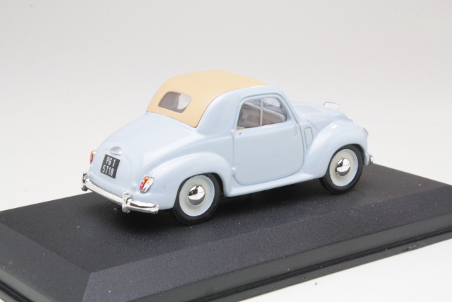 Fiat 500 Topolino 1949, vaaleansininen - Sulje napsauttamalla kuva