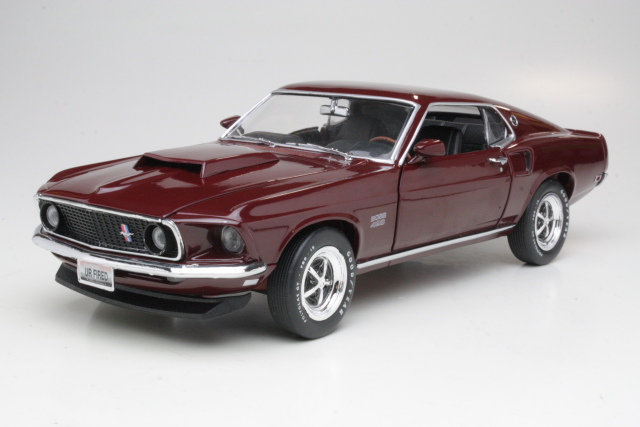 Ford Mustang Boss 429 1969, tummanpunainen