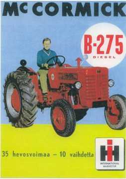 Postikortti - McCormick B275 Diesel