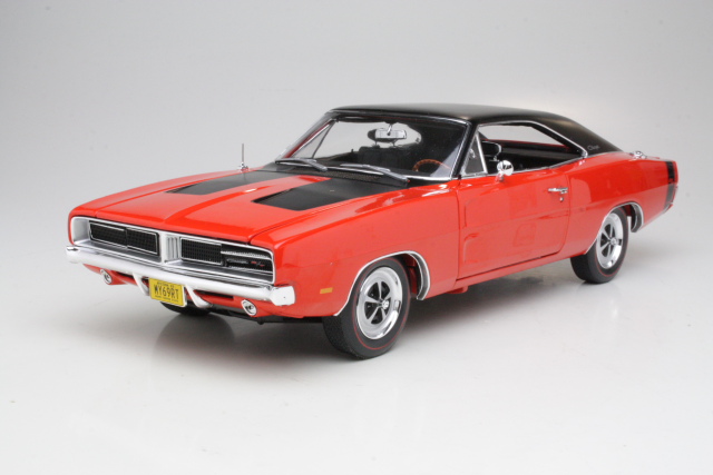 Dodge Charger R/T 440 Hemi 1969, punainen - Sulje napsauttamalla kuva