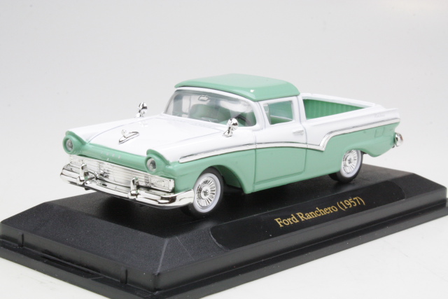 Ford Ranchero 1957, light green/white