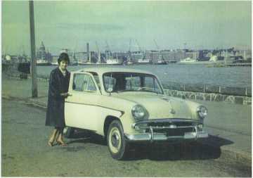 Postikortti - Moskvitch 402