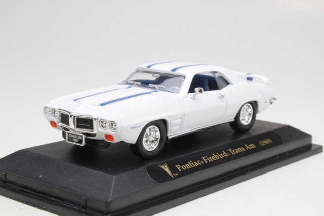 Pontiac Firebird Trans Am 1969, valkoinen - Sulje napsauttamalla kuva