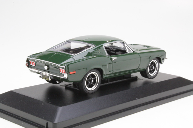 Ford Mustang GT 2+2 Fastback 1968, tummanvihreä