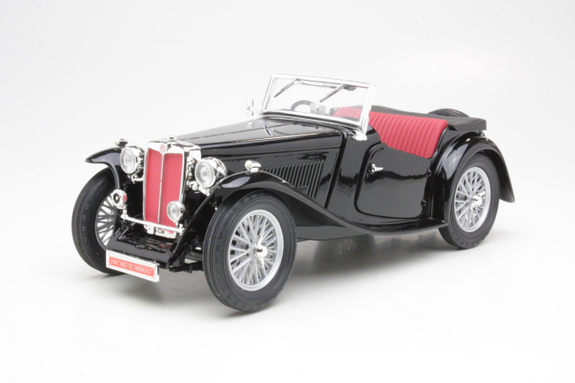 MG TC Midget 1947, musta