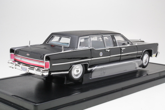 Lincoln Continental 1972, black "Reagan Car" - Click Image to Close