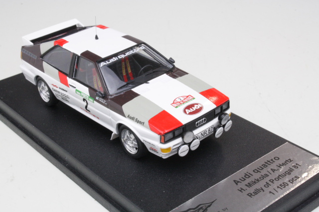 Audi Quattro, Portugal 1981, H.Mikkola, no.2 - Sulje napsauttamalla kuva