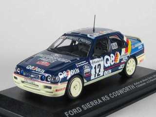 Ford Sierra RS Cosworth, Monte Carlo 1991, F.Delecour, no.12 - Sulje napsauttamalla kuva