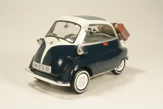 BMW Isetta 250, sininen/valkoinen