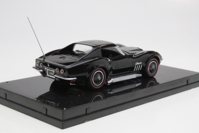 Chevrolet Corvette C3 Coupe 1968, black - Click Image to Close