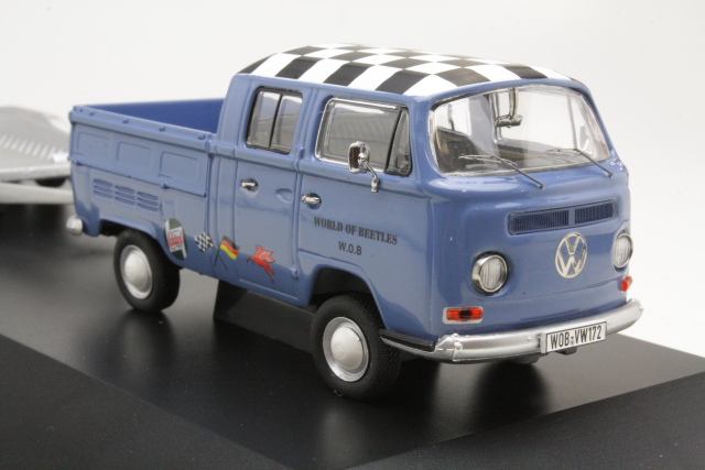 VW T2a Dobbel + Trailer and VW Beetle