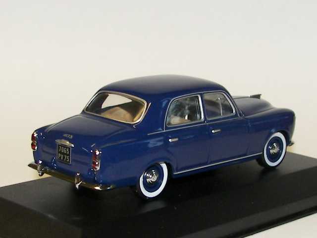 Peugeot 403 1956, tummansininen