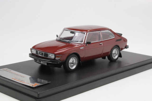 Saab 99 Turbo Combi Coupe 1977, tummanpunainen