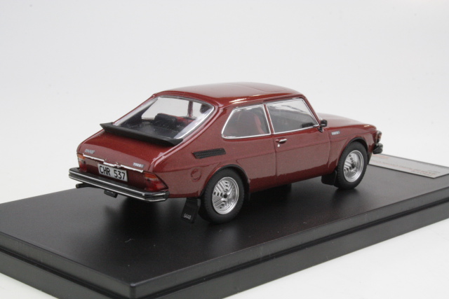 Saab 99 Turbo Combi Coupe 1977, tummanpunainen