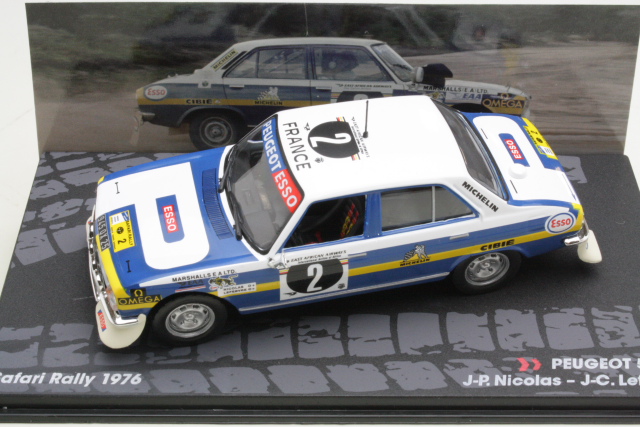 Peugeot 504Ti, Safari 1976, J-P.Nicolas, no.2 - Sulje napsauttamalla kuva