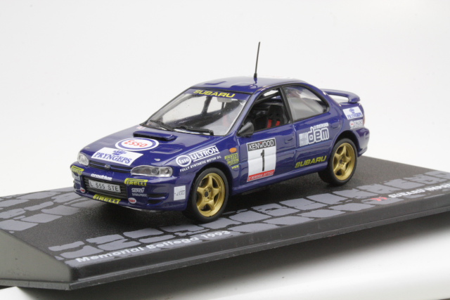 Subaru Impreza 555, Memorial Bettega 1993, C.McRae, no.1 - Sulje napsauttamalla kuva