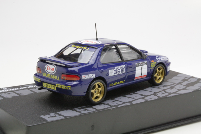 Subaru Impreza 555, Memorial Bettega 1993, C.McRae, no.1