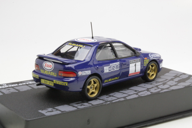 Subaru Impreza 555, Memorial Bettega 1993, C.McRae, no.1 - Sulje napsauttamalla kuva