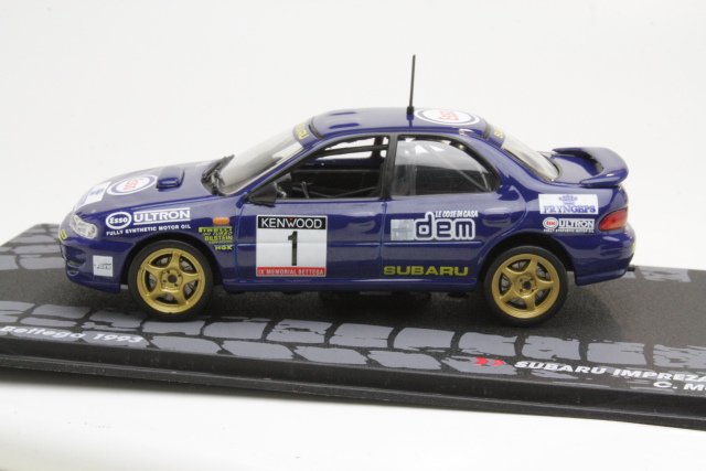 Subaru Impreza 555, Memorial Bettega 1993, C.McRae, no.1 - Sulje napsauttamalla kuva