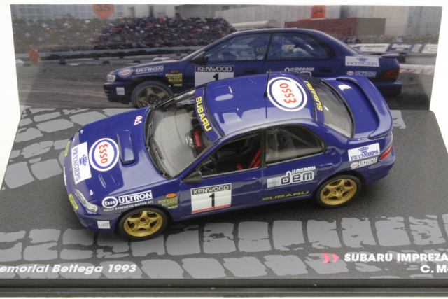 Subaru Impreza 555, Memorial Bettega 1993, C.McRae, no.1
