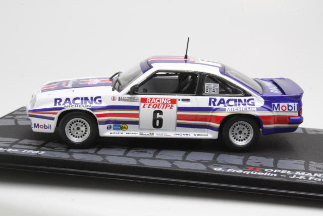 Opel Manta B 400, Tour de Corse 1983, J.Freguelin, no.6
