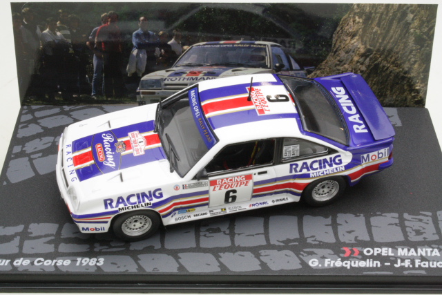 Opel Manta B 400, Tour de Corse 1983, J.Freguelin, no.6