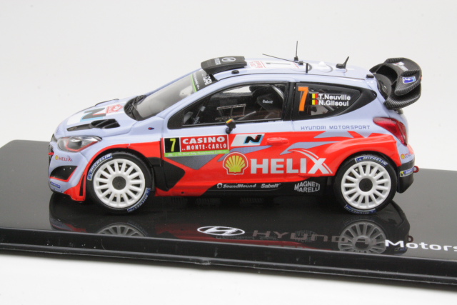 Hyundai i20 WRC, Monte Carlo 2014, T.Neuville, no.7 - Sulje napsauttamalla kuva