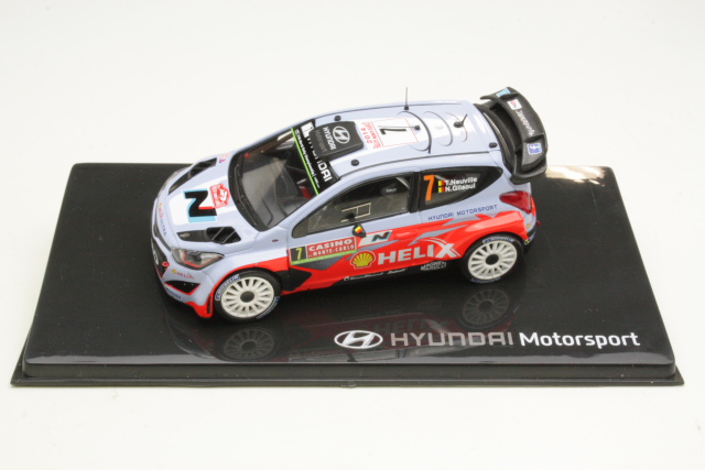 Hyundai i20 WRC, Monte Carlo 2014, T.Neuville, no.7 - Sulje napsauttamalla kuva