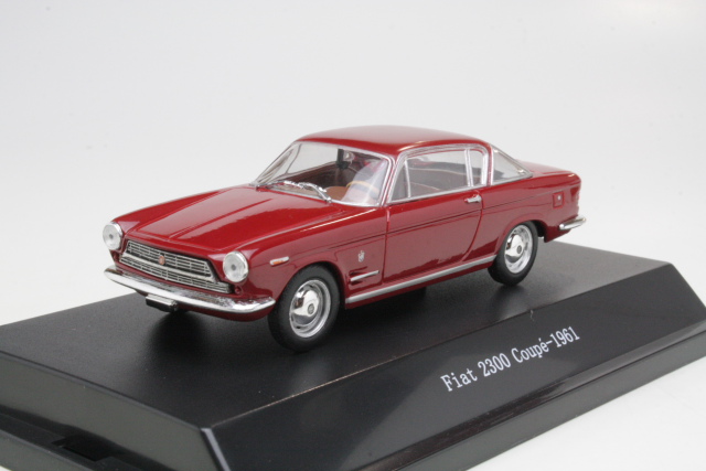 Fiat 2300 Coupe 1961, red - Click Image to Close