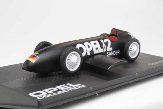 Opel RAK 2 Raketenwagen 1928, musta